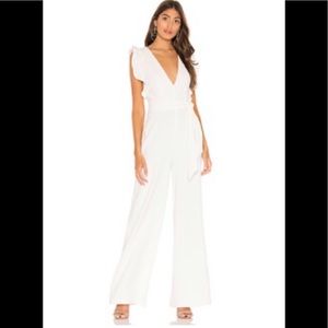 Marigold white jumpsuit